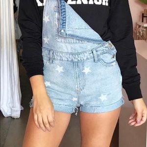 Denim Overalls